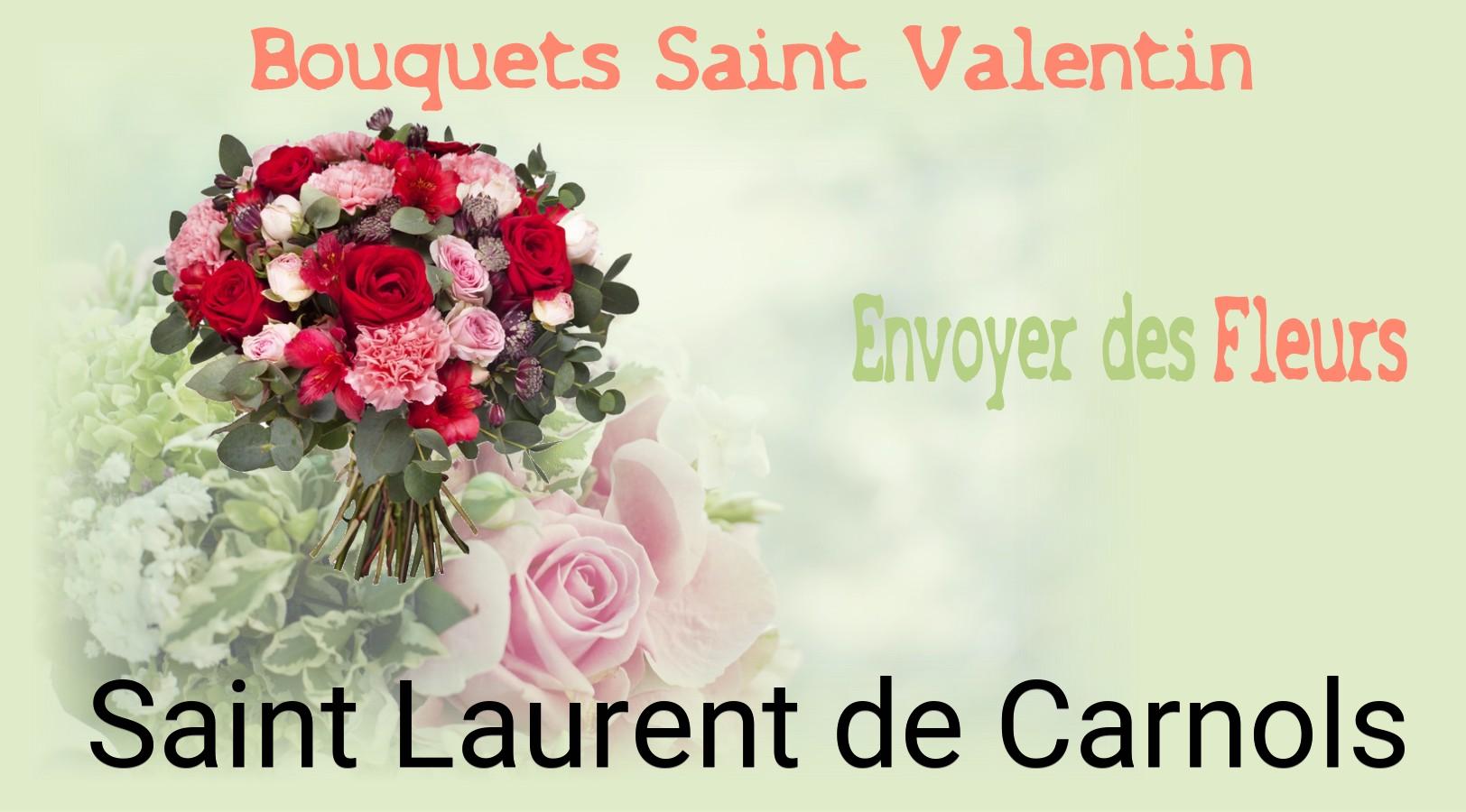Roses de Saint-Valentin livrées à Saint-Laurent-de-Carnols