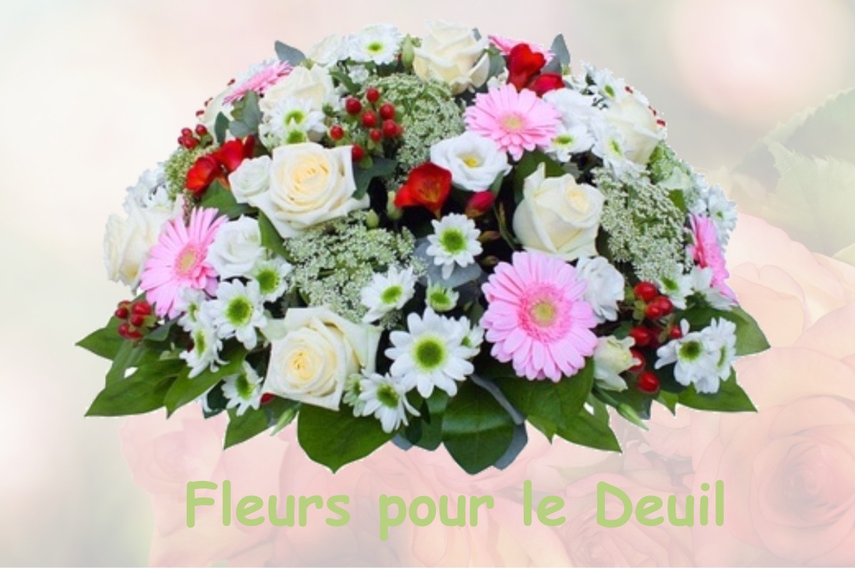 fleurs deuil SAINT-LAURENT-DE-CARNOLS